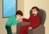 What are the Rights of Parents in Islam? | A Path to Stronger Families Muslim Boy Kissing His Father Hand | Rights of parents in Islam