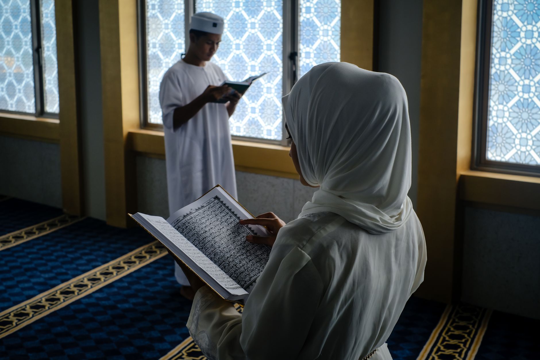 A happy Muslim family spending time together at home to reflect the importance of Nikah.