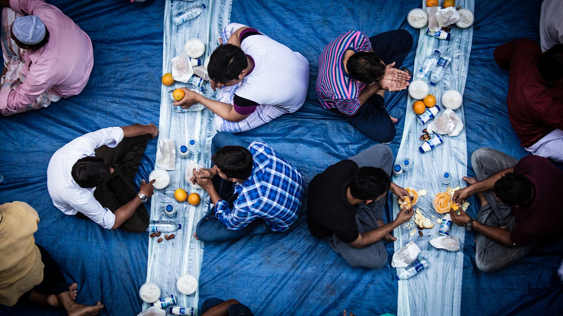 A peaceful mosque interior where a person can reflect and prepare for Ramadan spiritually.